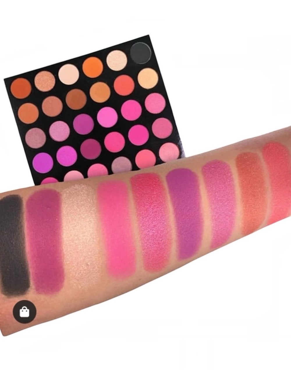 Pinky Rose Pink Paradise Eyeshadow Cosmetics Palette